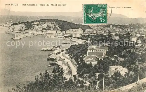 AK / Ansichtskarte Nice Alpes Maritimes Vue generale prise du Mont Boron Kat. Nice