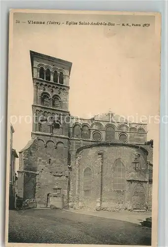 AK / Ansichtskarte Vienne Isere Eglise Saint Andre le Bas Kat. Vienne