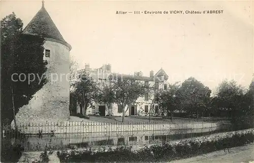 AK / Ansichtskarte Allier Chateau d Abrest Kat. Allier