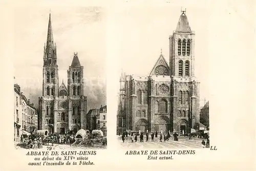 AK / Ansichtskarte Saint Denis Aude Abbaye de Saint Denis Etat actuel Kat. Saint Denis