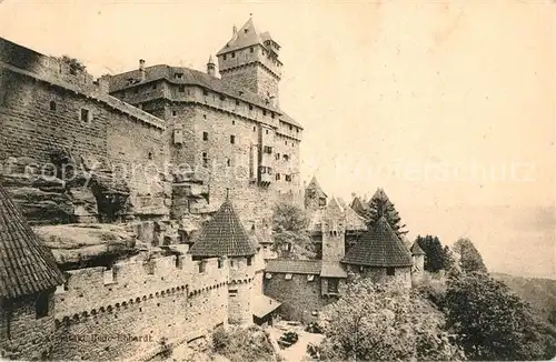 AK / Ansichtskarte Hohkoenigsburg Haut Koenigsbourg Hochschloss Suedseite Kat. Orschwiller