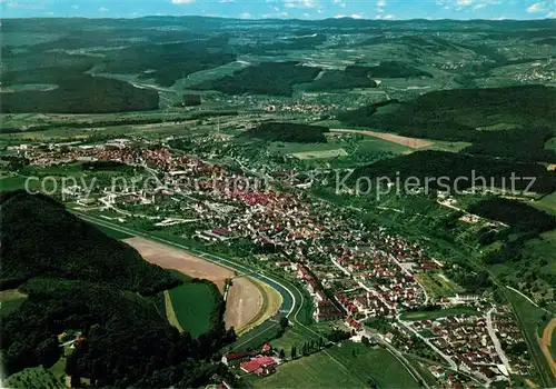 AK / Ansichtskarte Tiengen Waldshut Viertaelerstaedtchen im Hochrheingebiet Schwarzwald Fliegeraufnahme Kat. Waldshut Tiengen