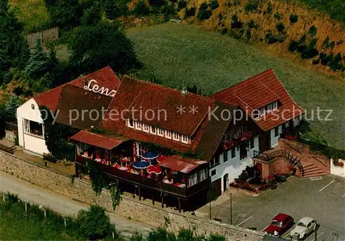 AK / Ansichtskarte Erdhausen Kuenstlerhaus Lenz Cafe Restauration Fliegeraufnahme Kat. Gladenbach