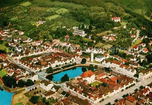 AK / Ansichtskarte Karlshafen Bad Fliegeraufnahme Kat. Bad Karlshafen