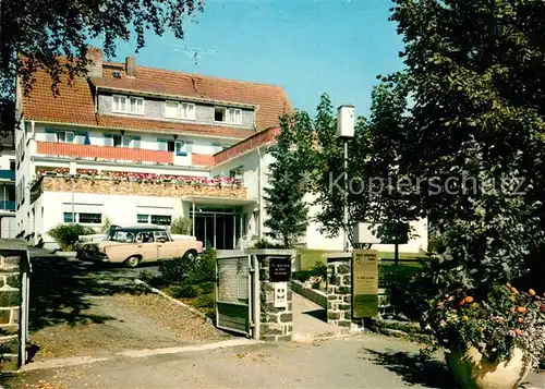 AK / Ansichtskarte Salzhausen Bad Sanatorium Bergfried Klinik Kat. Nidda
