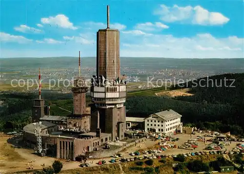 AK / Ansichtskarte Grosser Feldberg Taunus Fliegeraufnahme Fernsehturm Kat. Schmitten