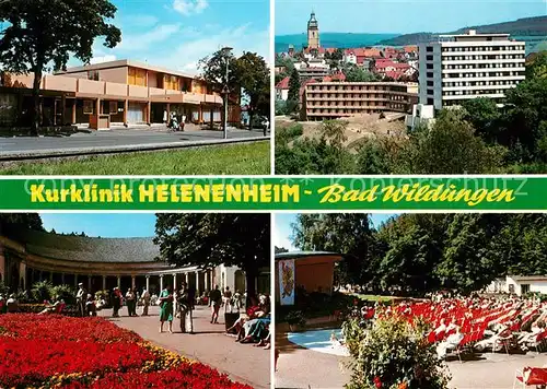 AK / Ansichtskarte Wildungen Bad Kurklinik Helenheim Kat. Bad Wildungen