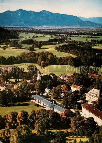 AK / Ansichtskarte Heilbrunn Bad Fliegeraufnahme Herzogstand Heimgarten Kat. Bad Heilbrunn