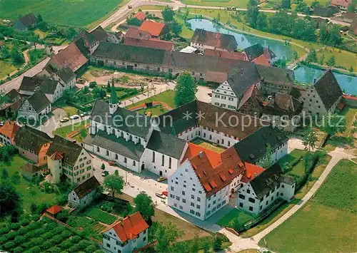AK / Ansichtskarte Heiligkreuztal Fliegeraufnahme Kloster Kat. Altheim