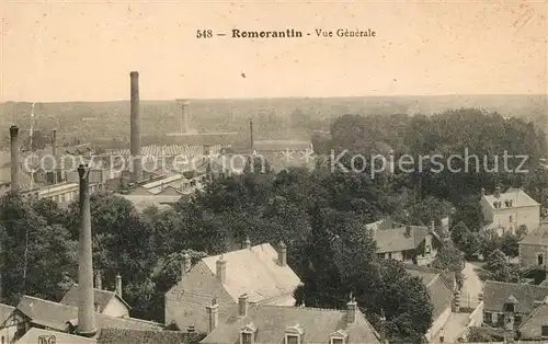 AK / Ansichtskarte Romorantin Lanthenay Vue generale Kat. Romorantin Lanthenay