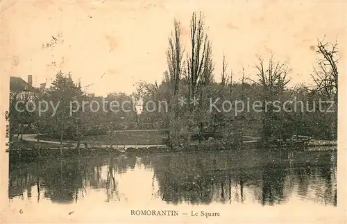 AK / Ansichtskarte Romorantin Lanthenay Le Square Kat. Romorantin Lanthenay