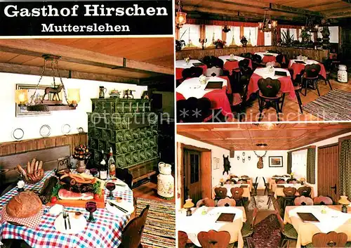 AK / Ansichtskarte Mutterslehen Gasthaus Hirschen Kat. Ibach