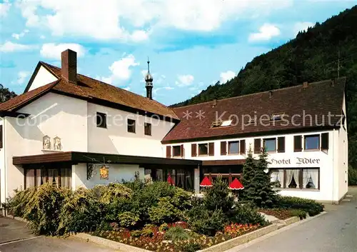 AK / Ansichtskarte Gutach Breisgau Hotel Restaurant Adler Kat. Gutach im Breisgau