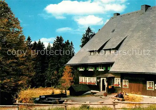 AK / Ansichtskarte Furtwangen Gasthaus Martinskapelle Kat. Furtwangen im Schwarzwald