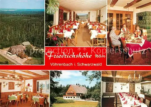 AK / Ansichtskarte Voehrenbach Gasthaus Pension Friedrichshoehe Kat. Voehrenbach
