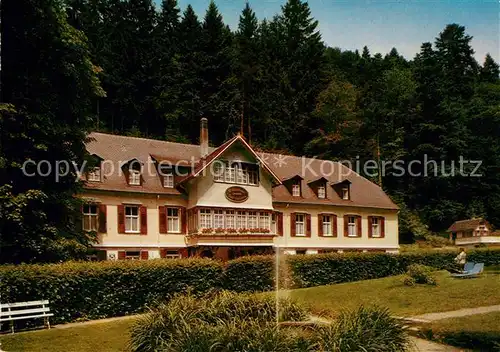 AK / Ansichtskarte Sulzburg Freiburg Hotel Restaurant Waldkurhaus 