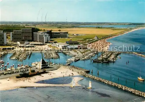 AK / Ansichtskarte Damp Ostseebad damp 2000 Freizeitzentrum Sportzentrum Hafen Fliegeraufnahme