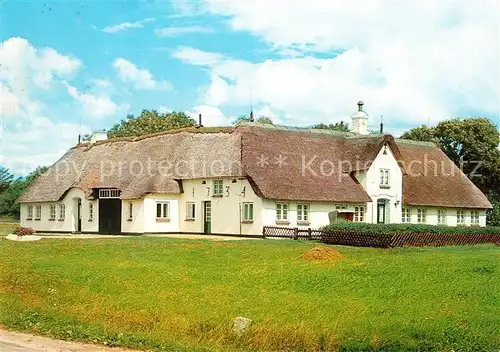 AK / Ansichtskarte Morsum Sylt Altes Friesenhaus aus dem Jahre 1734 Kat. Sylt Ost