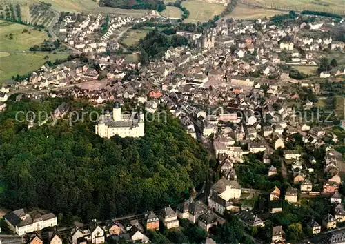 AK / Ansichtskarte Montabaur Westerwald Schloss Fliegeraufnahme Kat. Montabaur