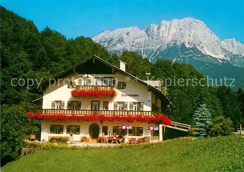 AK / Ansichtskarte Maria Gern Gaestehaus Brunnerlehen Berchtesgadener Alpen Kat. Berchtesgaden