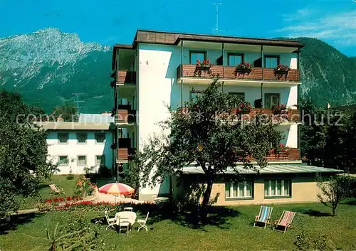 AK / Ansichtskarte Bad Reichenhall Hotel Pension Traunfeldmuehle Alpenblick Kat. Bad Reichenhall