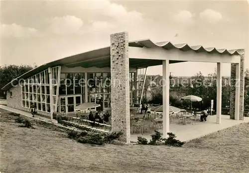 AK / Ansichtskarte Petersberg Halle Fernsehpavillon Kat. Petersberg Halle