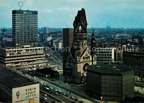 AK / Ansichtskarte Berlin Europa Center Kaiser Wilhelm Gedaechtniskirche Kat. Berlin