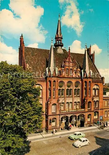 AK / Ansichtskarte Neumuenster Schleswig Holstein Rathaus Kat. Neumuenster