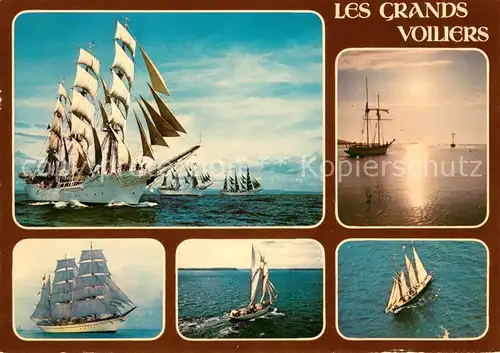 Segelschiffe Les Grands Voiliers  Kat. Schiffe