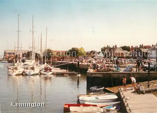 Lymington Town Hafen Kat. New Forest