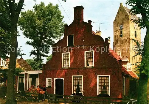 Ameland Zeer oude gevel te Nes uit 1625 Kat. Niederlande