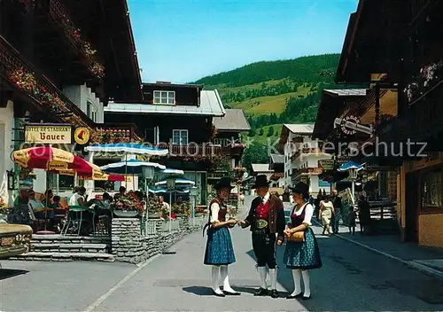 Saalbach Hinterglemm Dorfstrasse Kat. Saalbach Hinterglemm