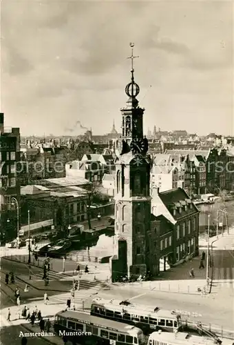 Amsterdam Niederlande Munttoren Kat. Amsterdam