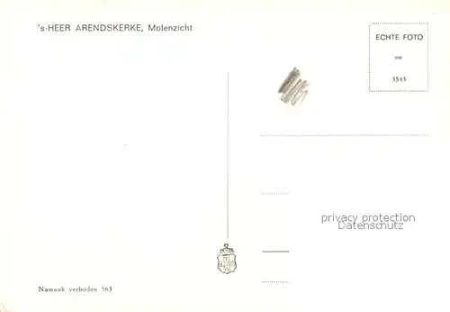 s Heer Arendskerke Windmuehle Kat. s Heer Arendskerke