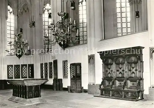 Nijmegen Stevenskerk Grab Anna Catharina de Bourbon Kanunnikenbank Kat. Nimwegen Nijmegen