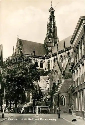 AK / Ansichtskarte Haarlem Grote Kerk Kosterswoning Kat. Haarlem