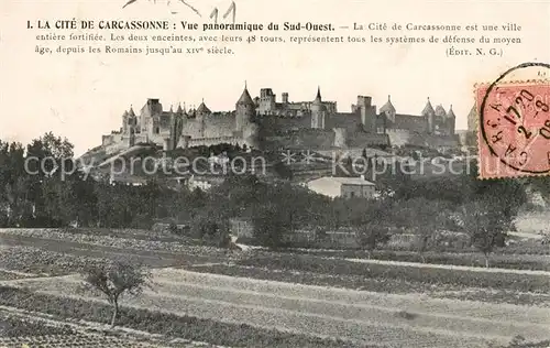 AK / Ansichtskarte Carcassonne La Cite de Carcassonne Kat. Carcassonne