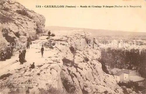 AK / Ansichtskarte Cavaillon Montee de Ermitage St Jacques Kat. Cavaillon