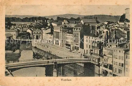 Verdun Meuse Stadtblick Kat. Verdun