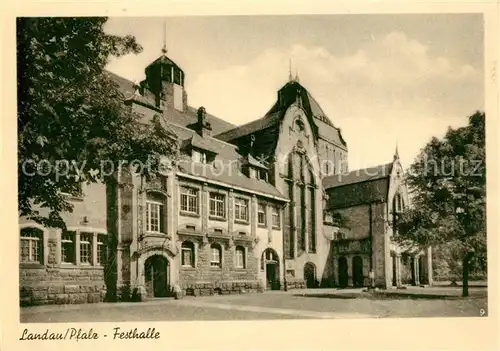 AK / Ansichtskarte Landau Pfalz Festhalle Kat. Landau in der Pfalz