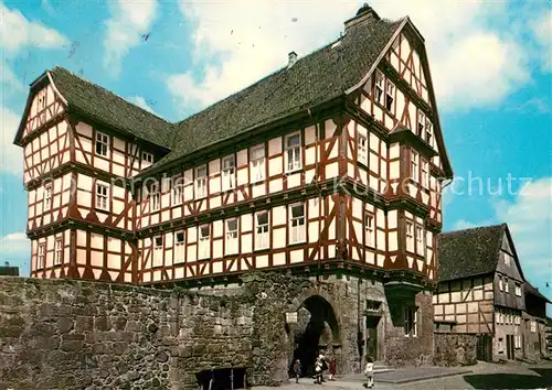 AK / Ansichtskarte Fritzlar Hochzeitshaus heute Heimatmuseum Fachwerk Kat. Fritzlar