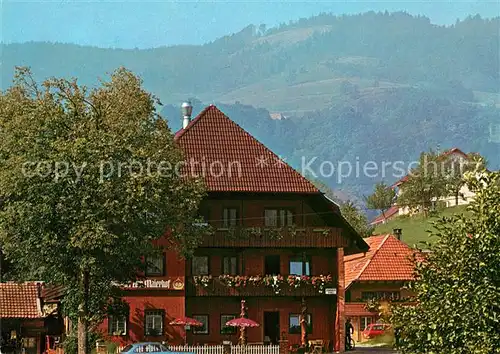 AK / Ansichtskarte Wembach Schwarzwald Gasthaus Maierhof Kat. Wembach