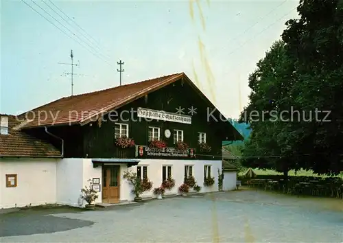 AK / Ansichtskarte Prien Chiemsee Restaurant Pension Schuetzenhaus Kat. Prien a.Chiemsee