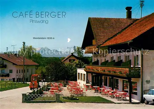 AK / Ansichtskarte Pinswang Chiemsee Cafe Berger Kat. Rimsting
