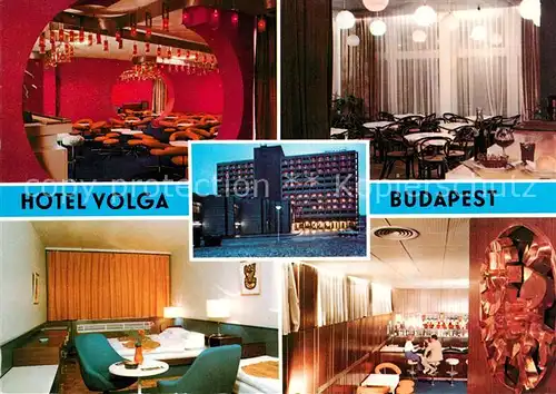 AK / Ansichtskarte Budapest Hotel Volga Pannonia Kat. Budapest