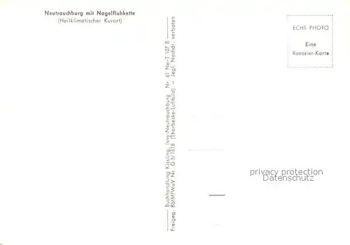 AK / Ansichtskarte Neutrauchburg mit Nagelfluhkette Fliegeraufnahme Kat. Isny im Allgaeu