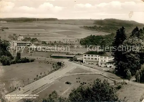 AK / Ansichtskarte Nonnweiler Luftkurort Blick auf beide Sanatorien Kat. Nonnweiler