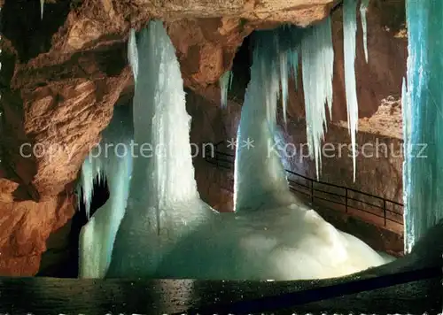 AK / Ansichtskarte Hoehlen Caves Grottes Dachstein Rieseneishoehle Tristandom  Kat. Berge