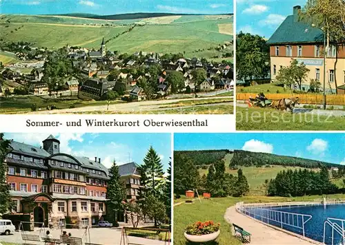 AK / Ansichtskarte Oberwiesenthal Erzgebirge Erholungsheim IG Wismut Aktivist Fichtelberg Kat. Oberwiesenthal