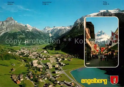 AK / Ansichtskarte Engelberg OW Fliegeraufnahme Panorama Kat. Engelberg